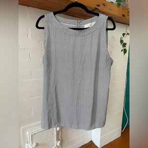 Loft Patterned Sleeveless Top